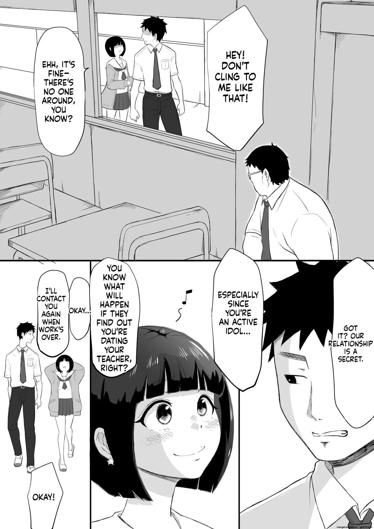 Ayatsuri ro Shutsu 2 ~Gakuen Shihai Hen~ #1 Kimohage Tannin to Yua-chan no Ayatsuri Love Love Sex Chu - page 45