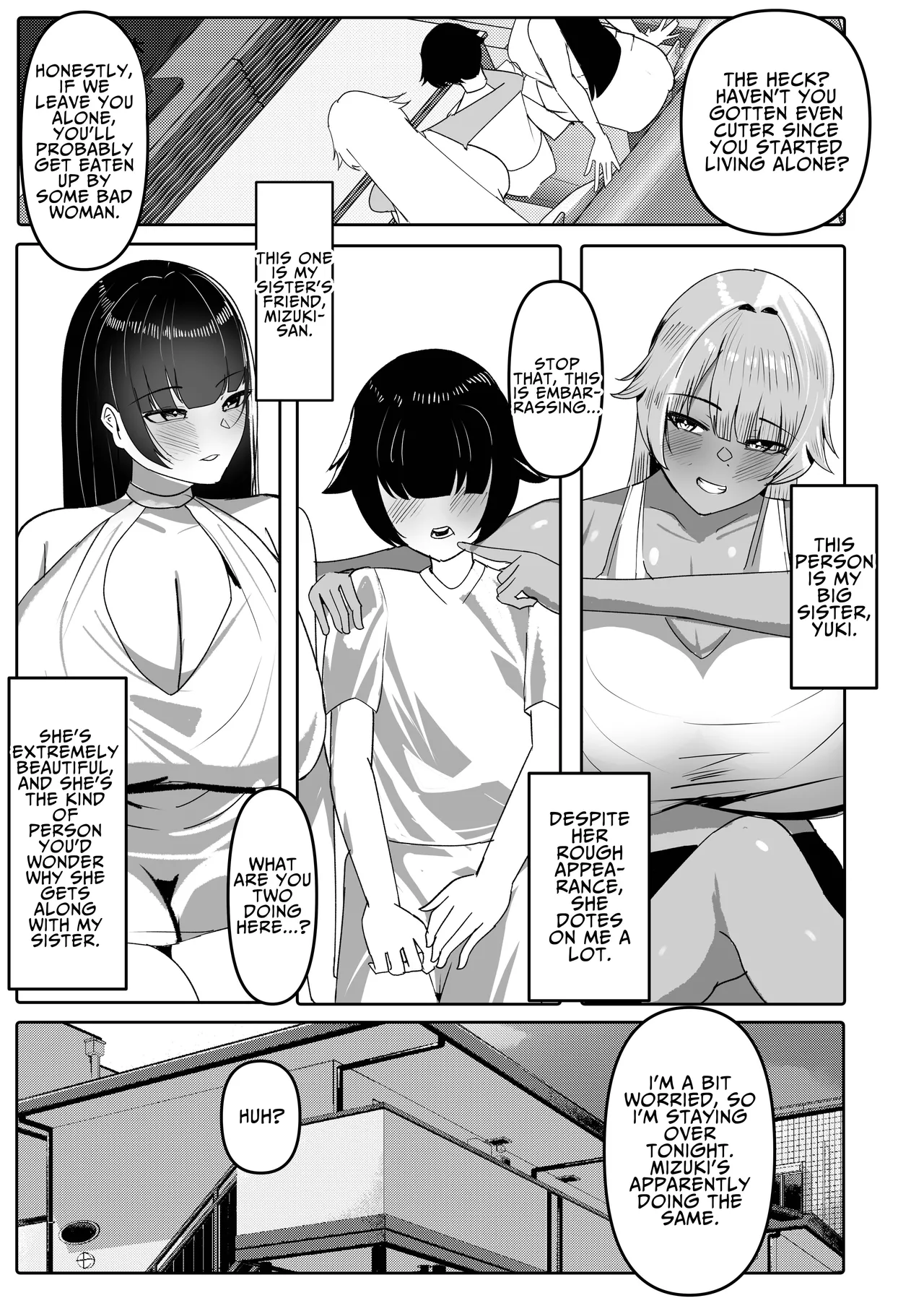 Anetomo & Ane ni Shiboraremakuru | Milked Dry by My Sister & Her Friend - page 6