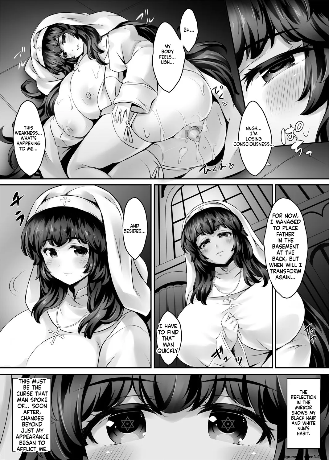 Shiroi Nyuuen 2 *Majiwaru Noroi no Taidō* - page 22