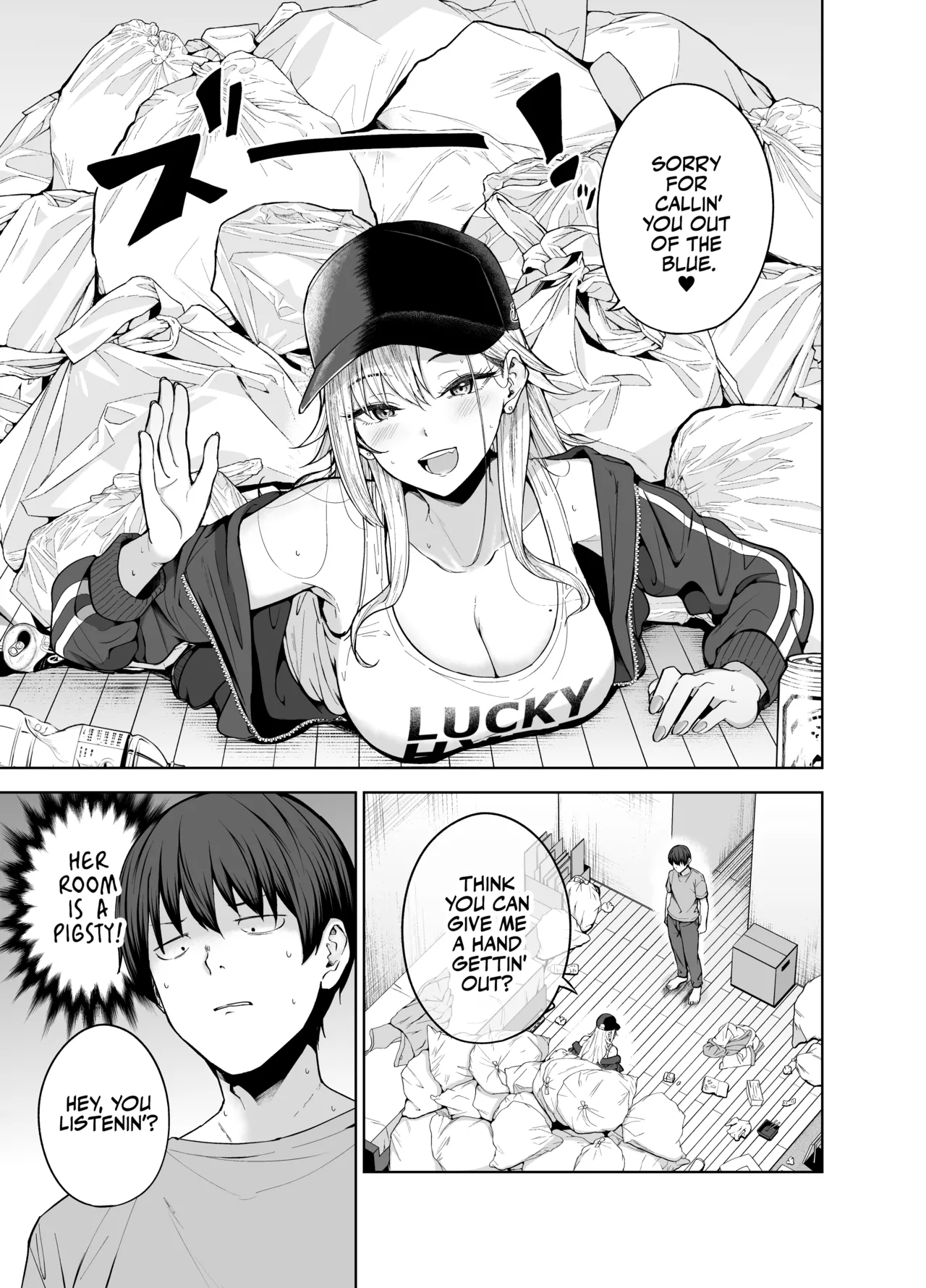 Darashinai Gal ni Okane o Kashite Yarasete morau Seikatsu 2 - Make Money Make Love | A Slutty Gyaru Exchanges Sex for Coins 2! - page 2