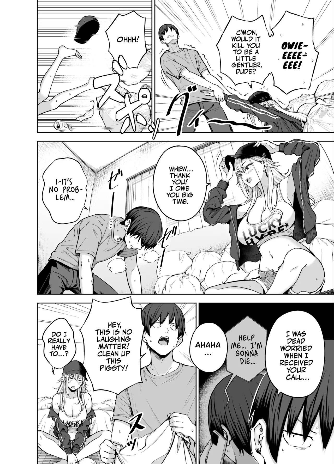 Darashinai Gal ni Okane o Kashite Yarasete morau Seikatsu 2 - Make Money Make Love | A Slutty Gyaru Exchanges Sex for Coins 2! - page 3
