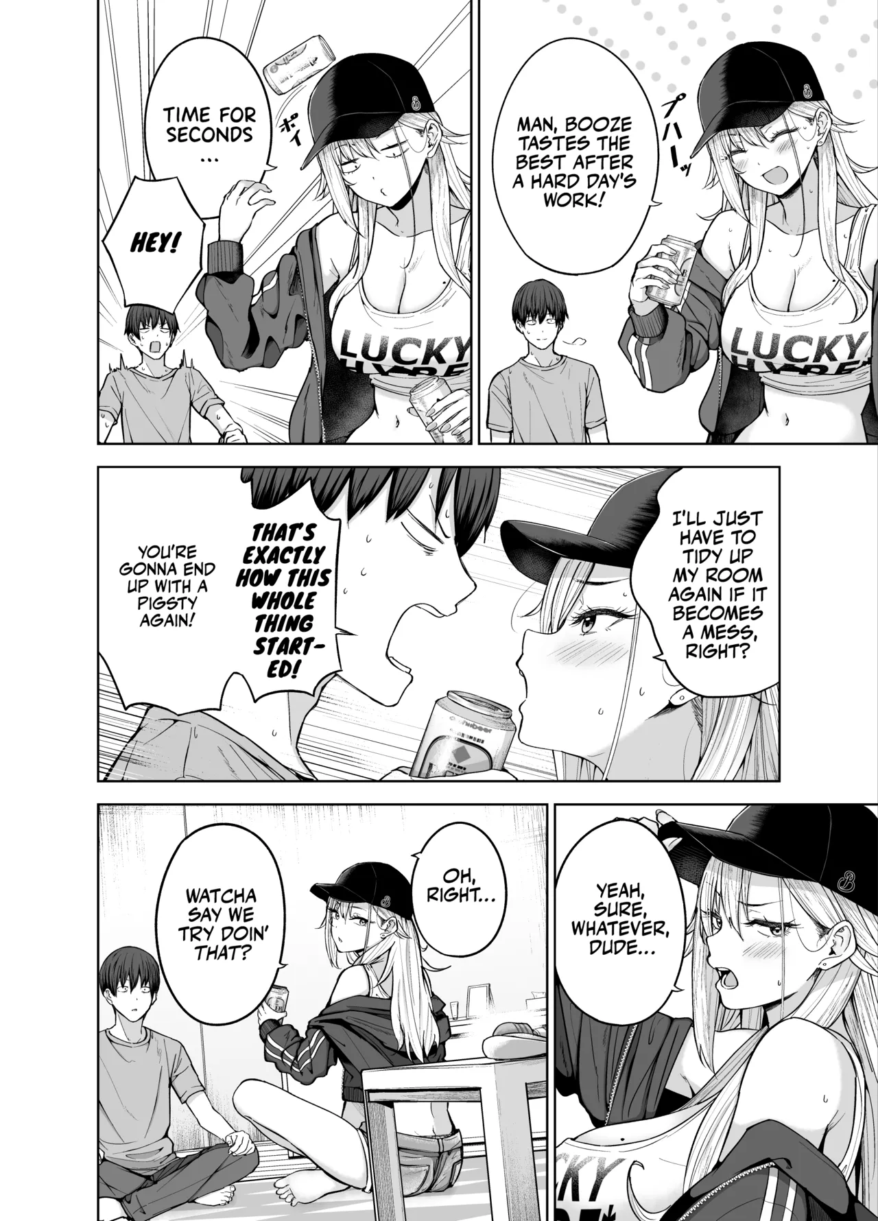 Darashinai Gal ni Okane o Kashite Yarasete morau Seikatsu 2 - Make Money Make Love | A Slutty Gyaru Exchanges Sex for Coins 2! - page 5