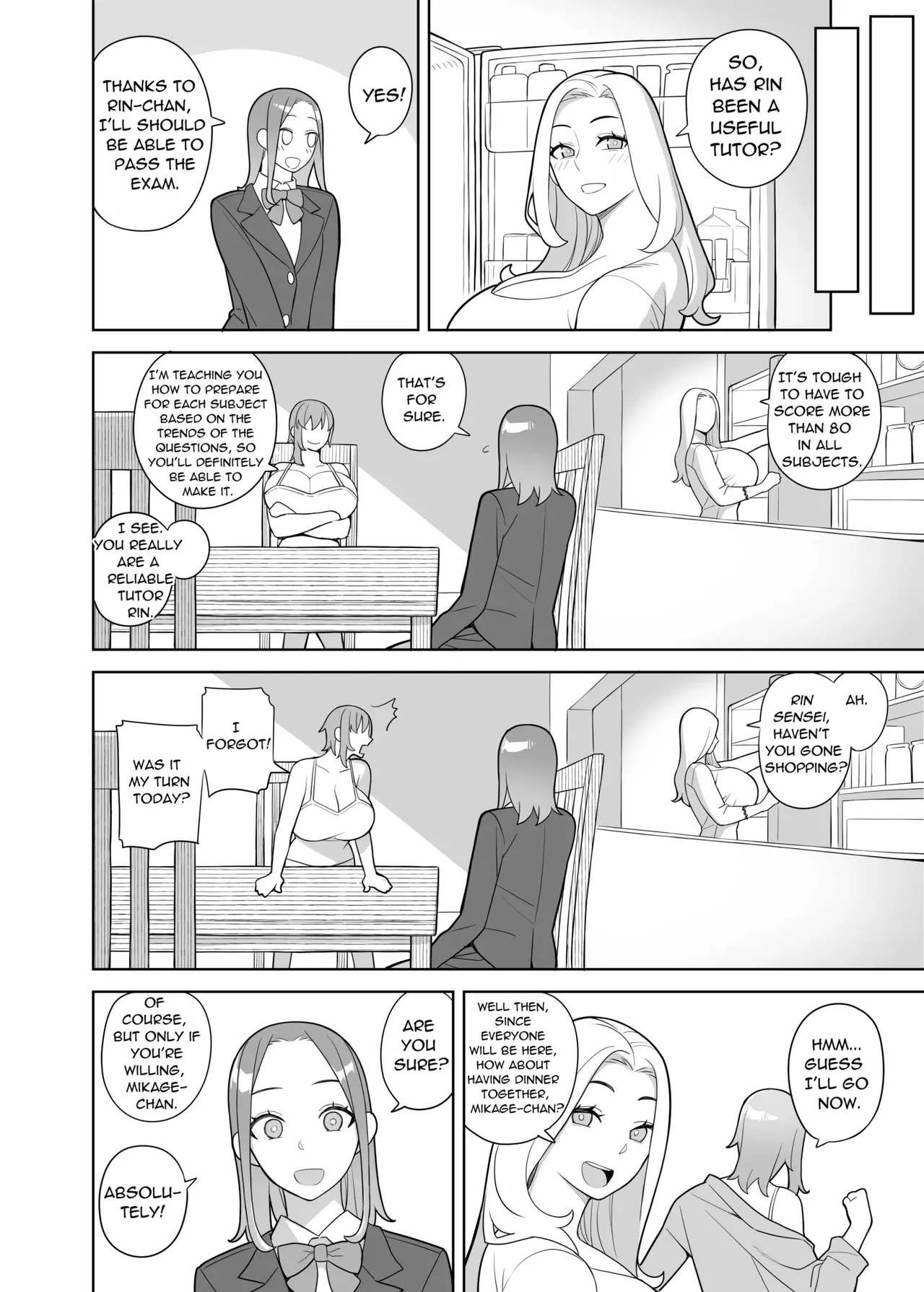 A Story about a Friend and her Mother coming on to me - page 5