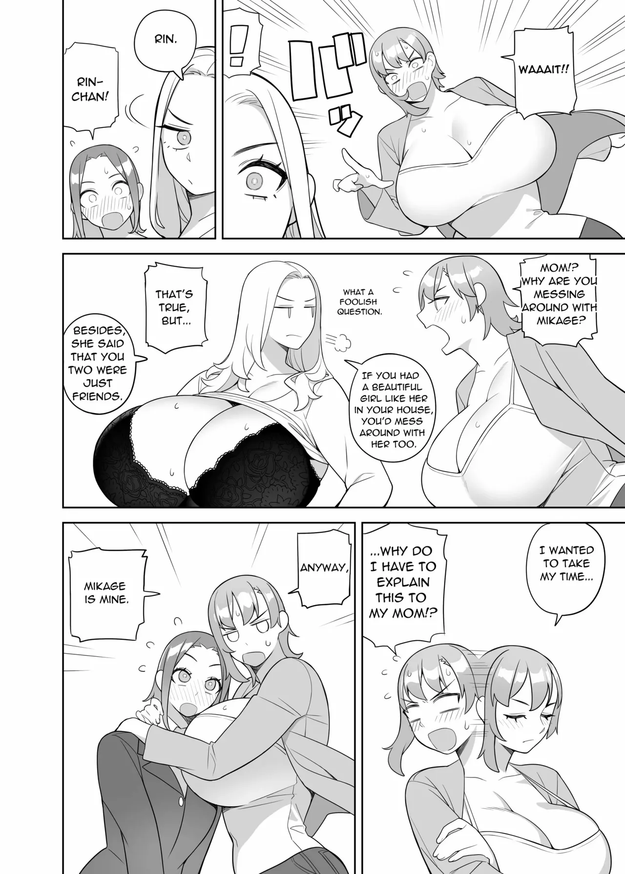 A Story about a Friend and her Mother coming on to me - page 9