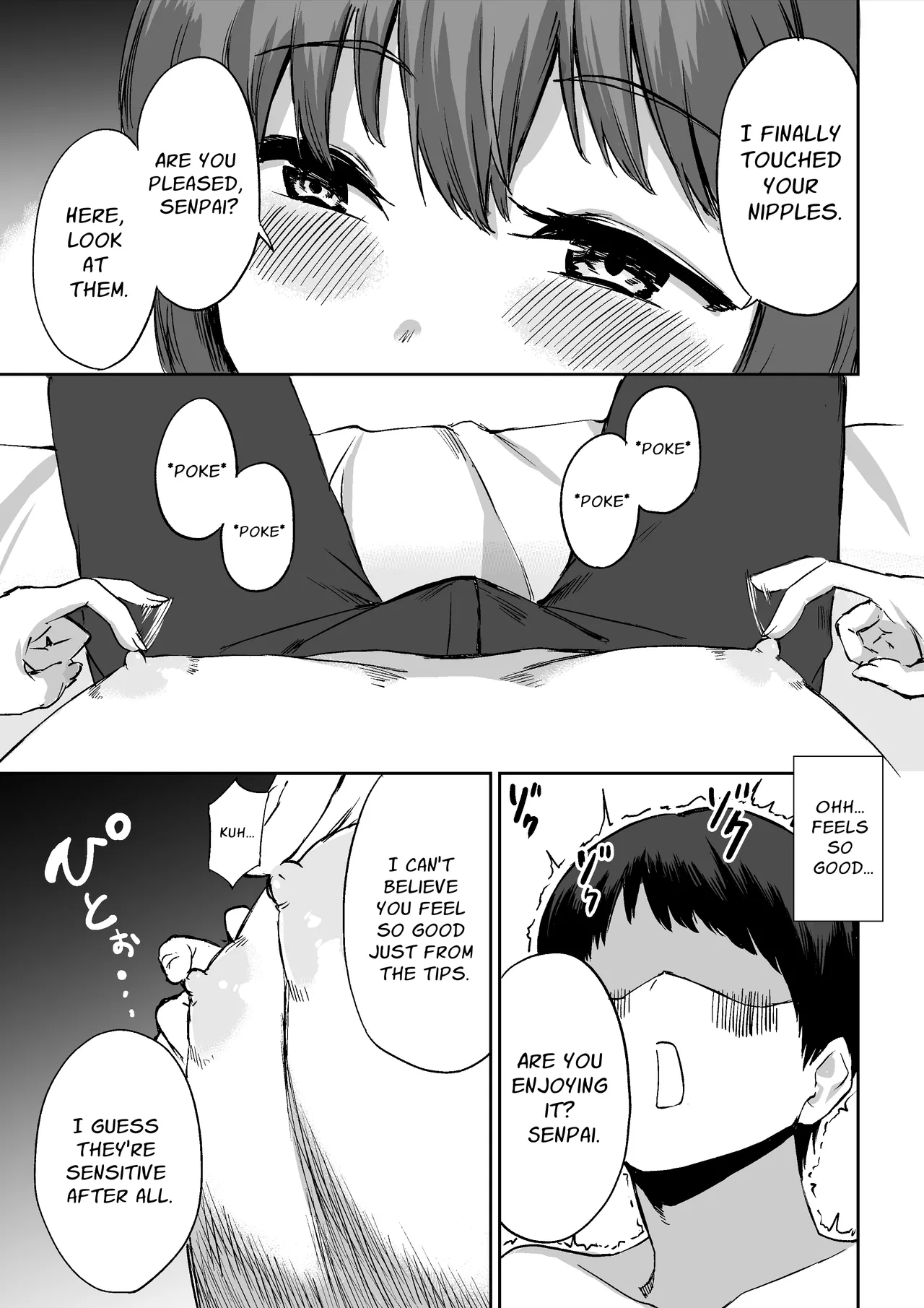 Kouhai-chan no Ijiwaru Chikubi Zeme - page 18