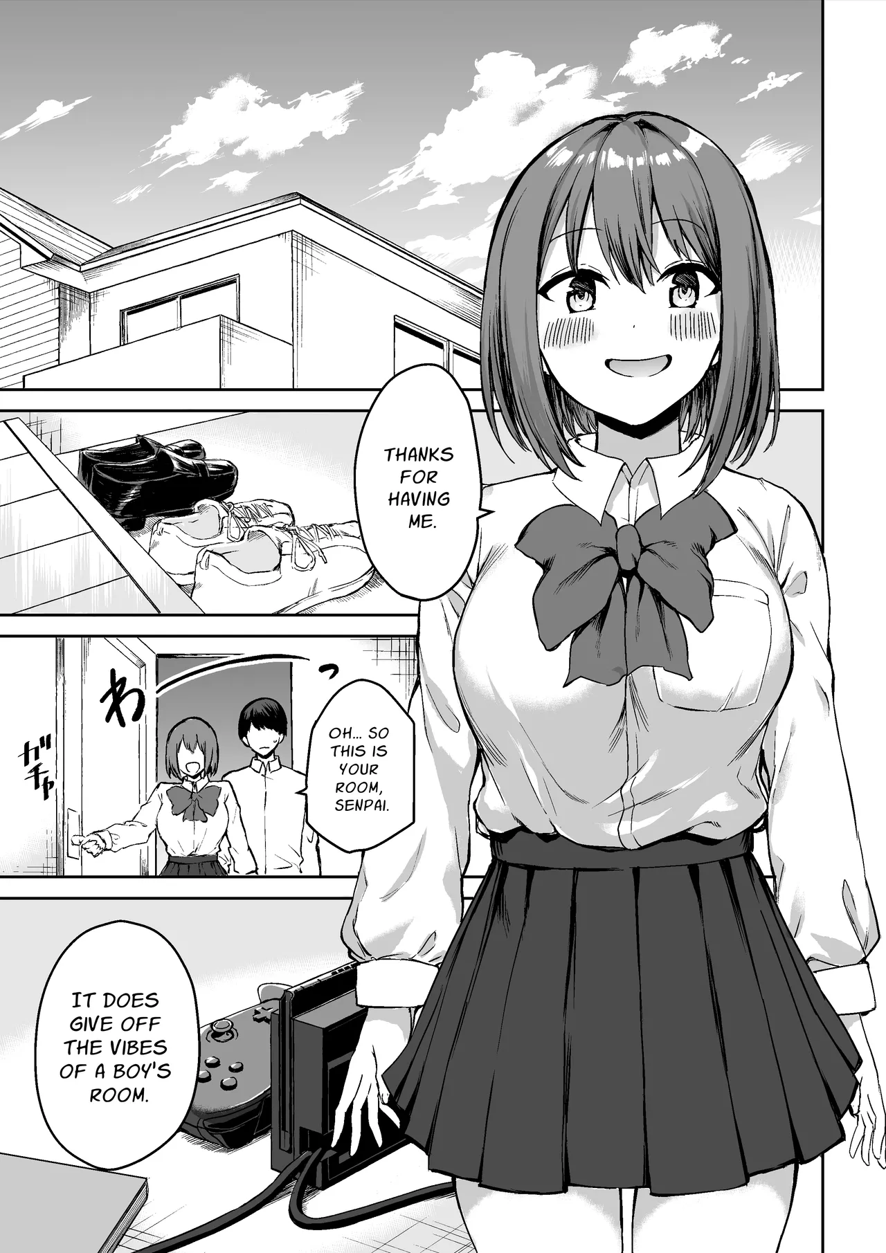 Kouhai-chan no Ijiwaru Chikubi Zeme - page 2