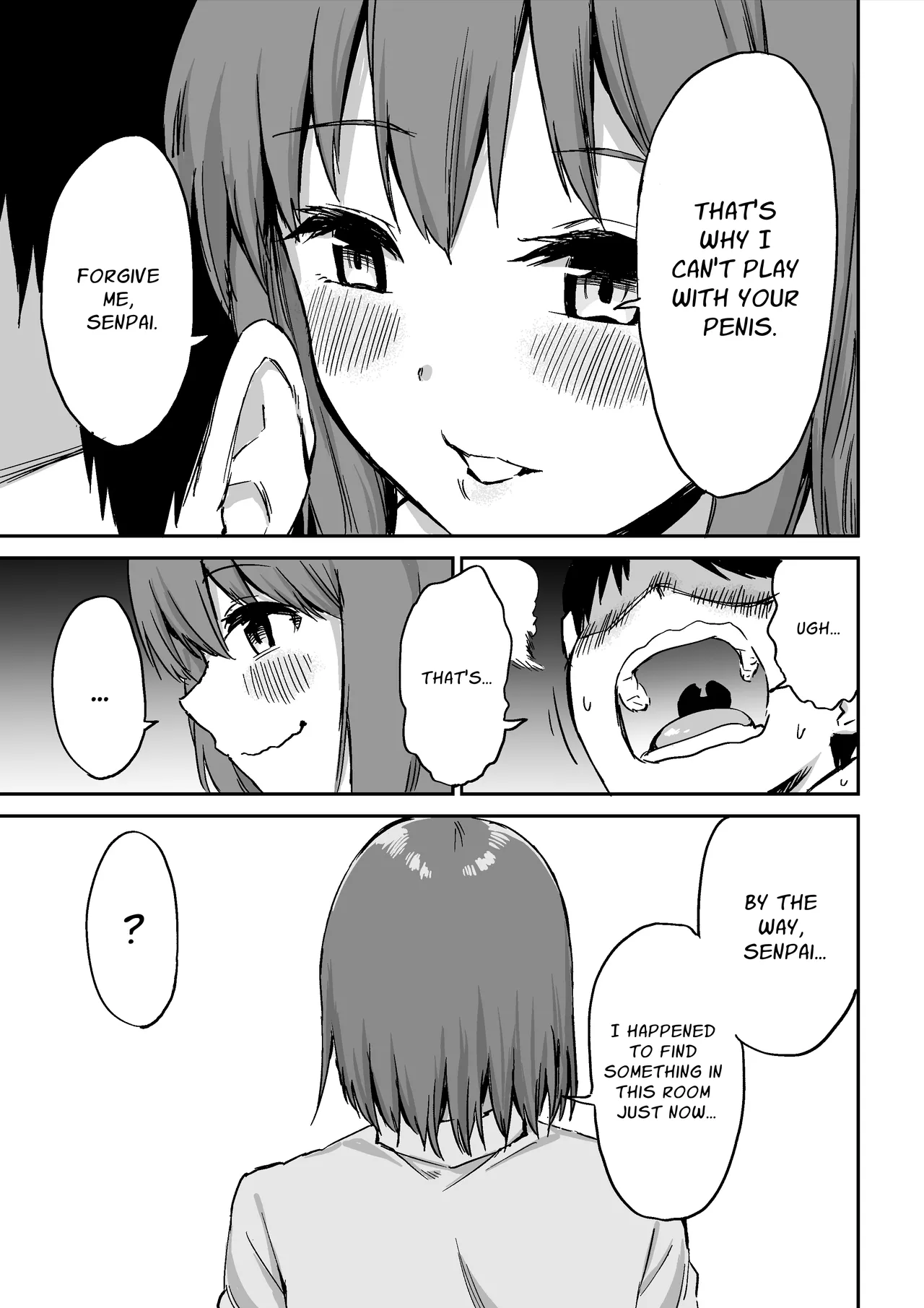 Kouhai-chan no Ijiwaru Chikubi Zeme - page 36