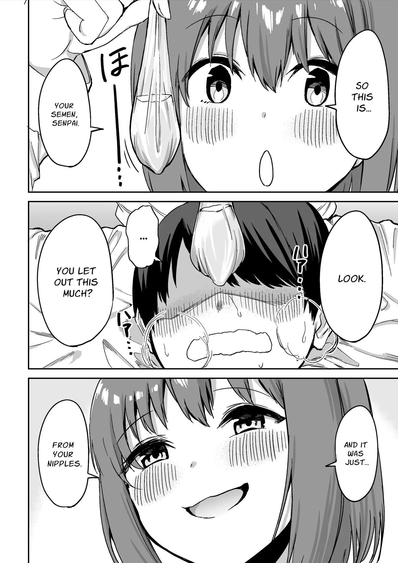 Kouhai-chan no Ijiwaru Chikubi Zeme - page 53