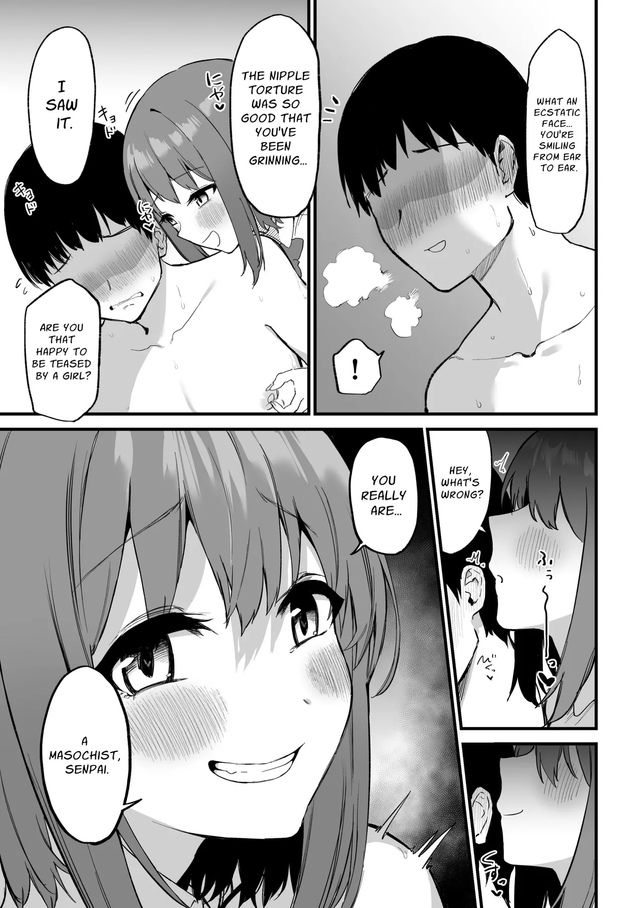 Kouhai-chan no Ijiwaru Chikubi Zeme 3 - page 36