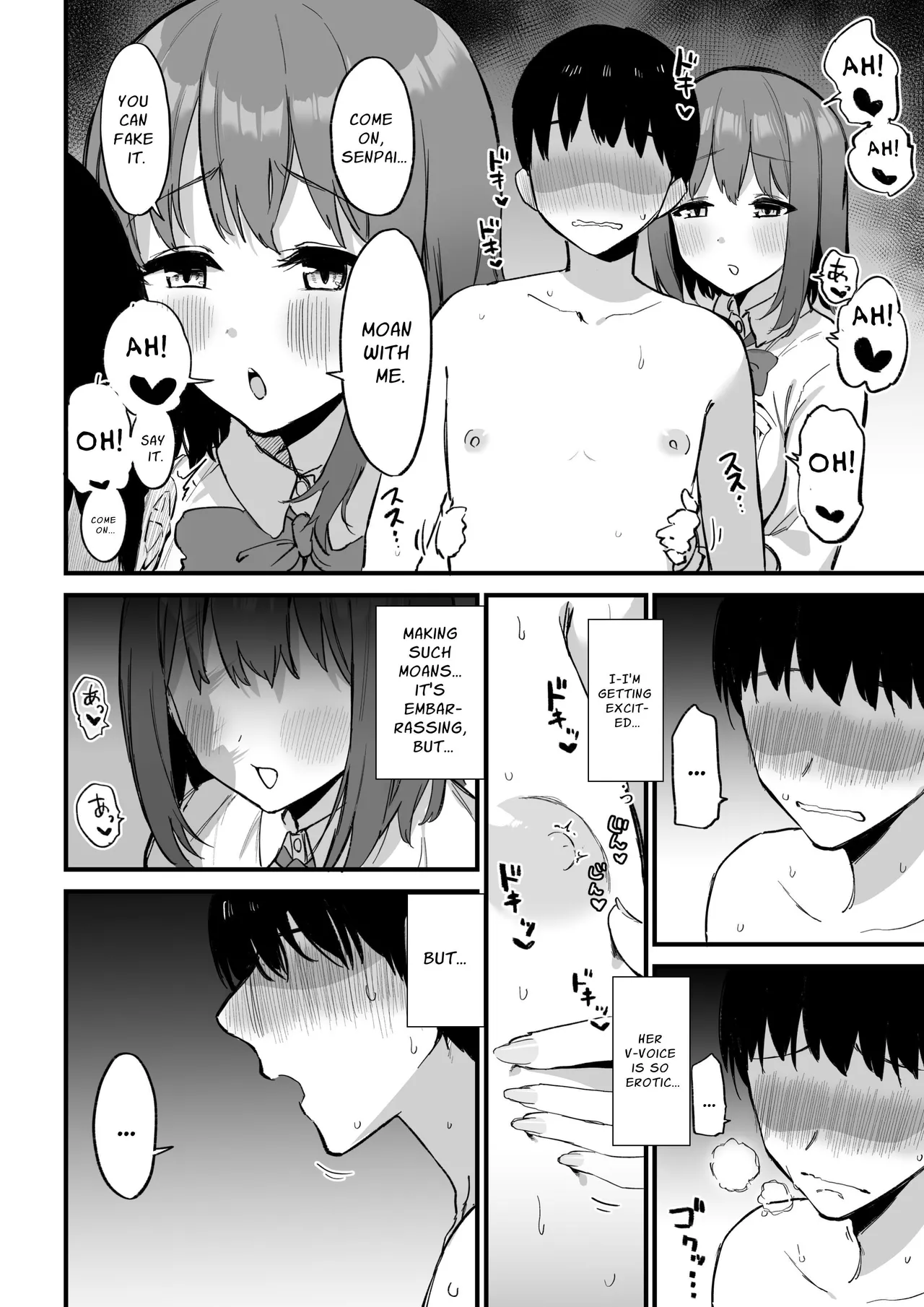 Kouhai-chan no Ijiwaru Chikubi Zeme 3 - page 53