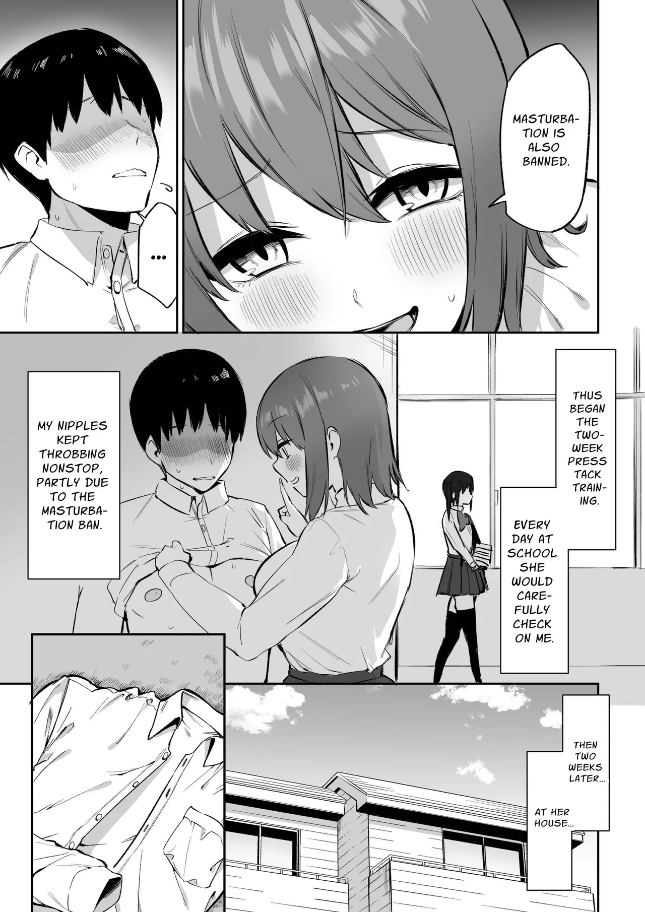 Kouhai-chan no Ijiwaru Chikubi Zeme 3 - page 8