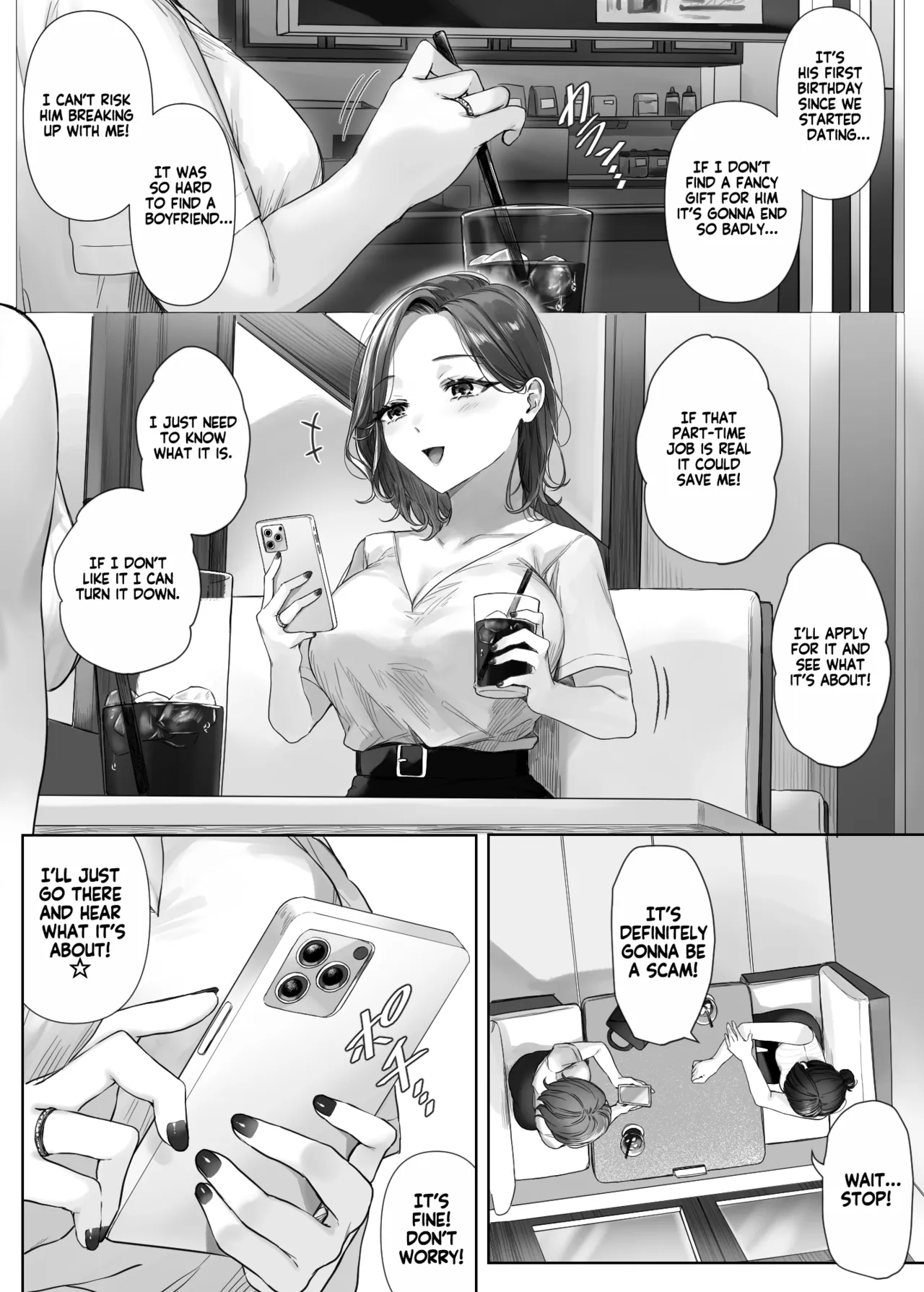 Wari no Ii Baito Nante Sonzai Shinai | This job was too good to be true - page 3