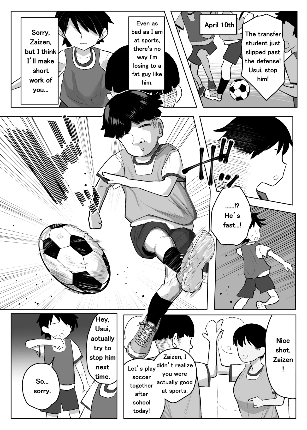 A Story About How my Tomboyish, Busty Childhood Friend Who Attends ● School is Stolen Away by a Transfer Student - page 35