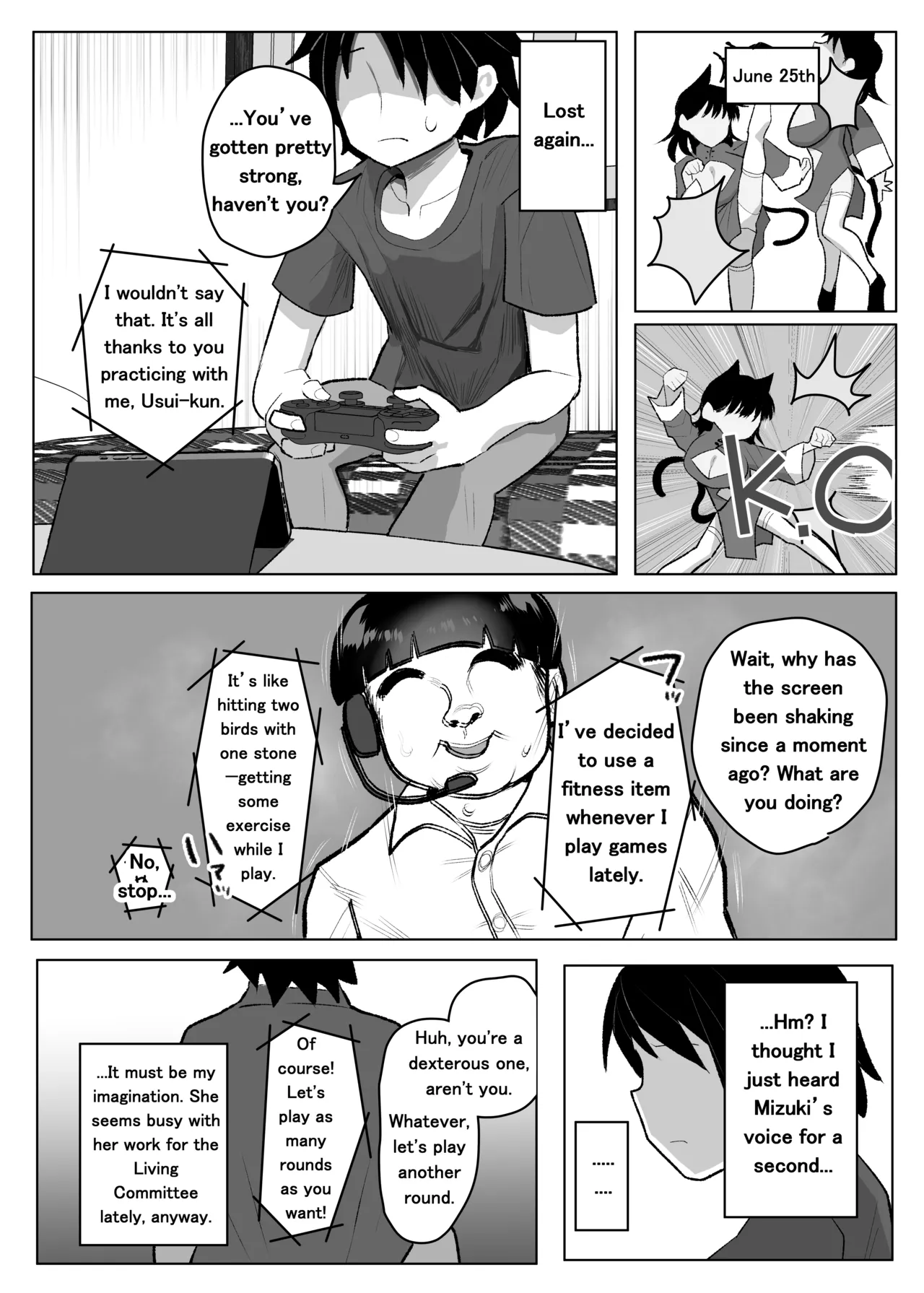 A Story About How my Tomboyish, Busty Childhood Friend Who Attends ● School is Stolen Away by a Transfer Student - page 39