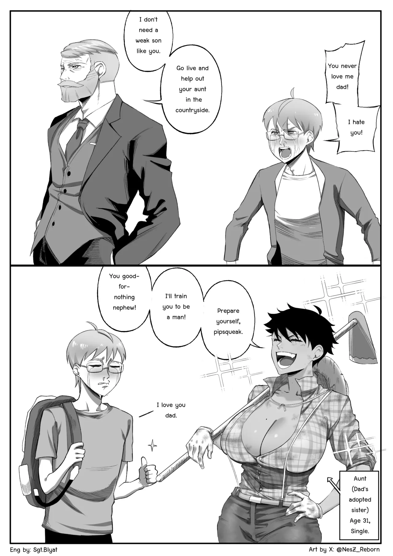 Napha - Tomboy Aunt - page 1