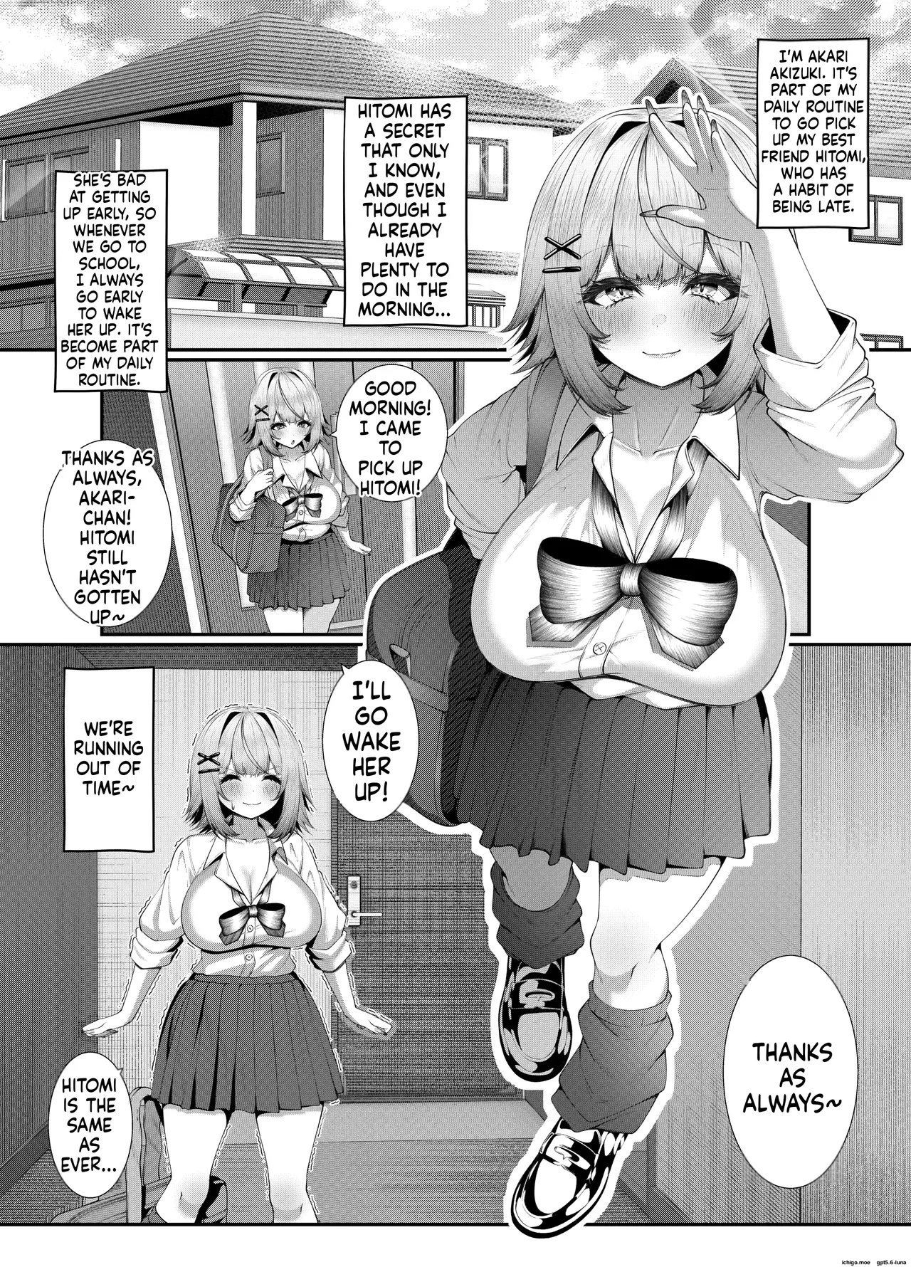 A story about a best friend attending an all-girls school who is forced to have sex with another girl in order to restore her to her female form - page 2