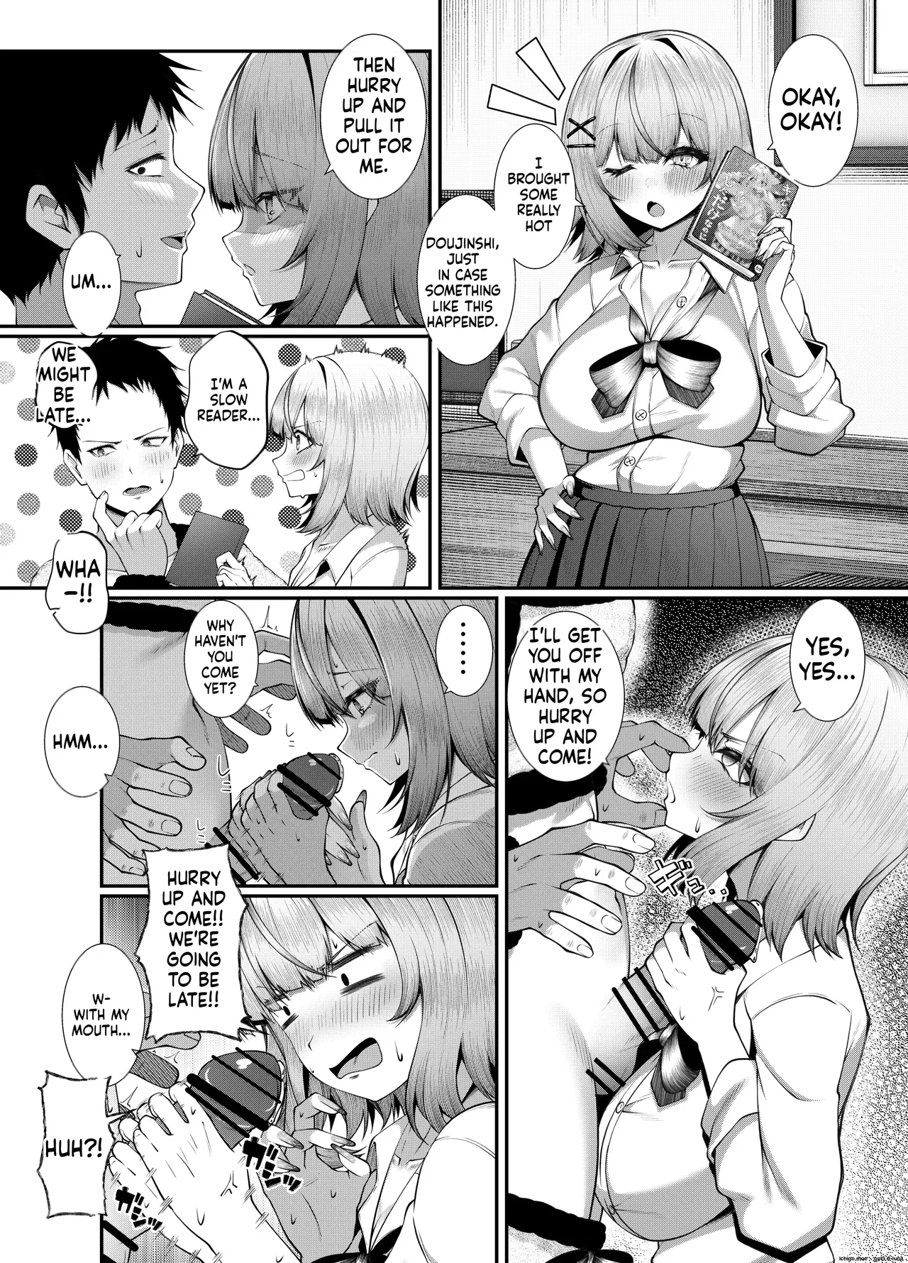 A story about a best friend attending an all-girls school who is forced to have sex with another girl in order to restore her to her female form - page 5