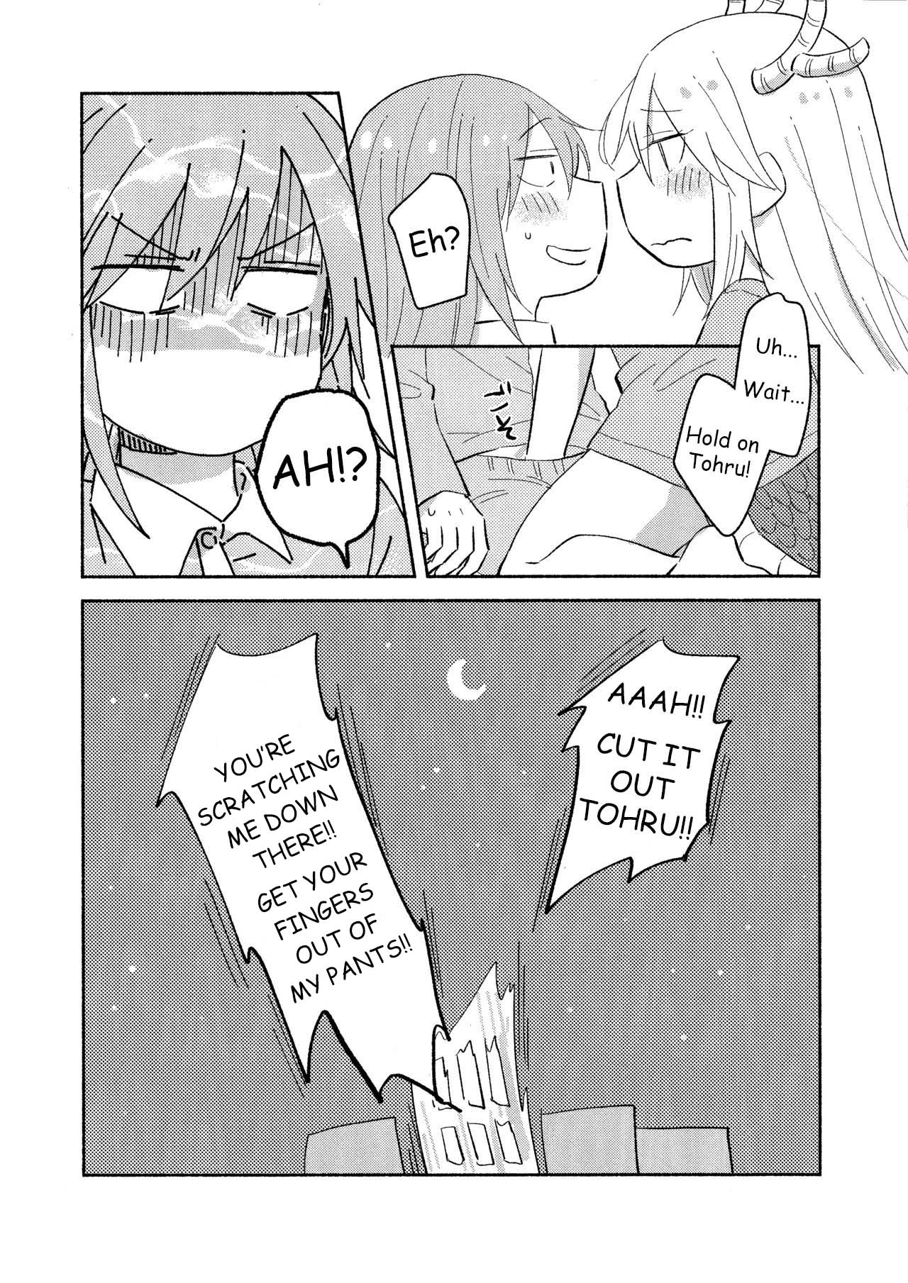 Wanting to do it for the first time with Miss Kobayashi - page 4