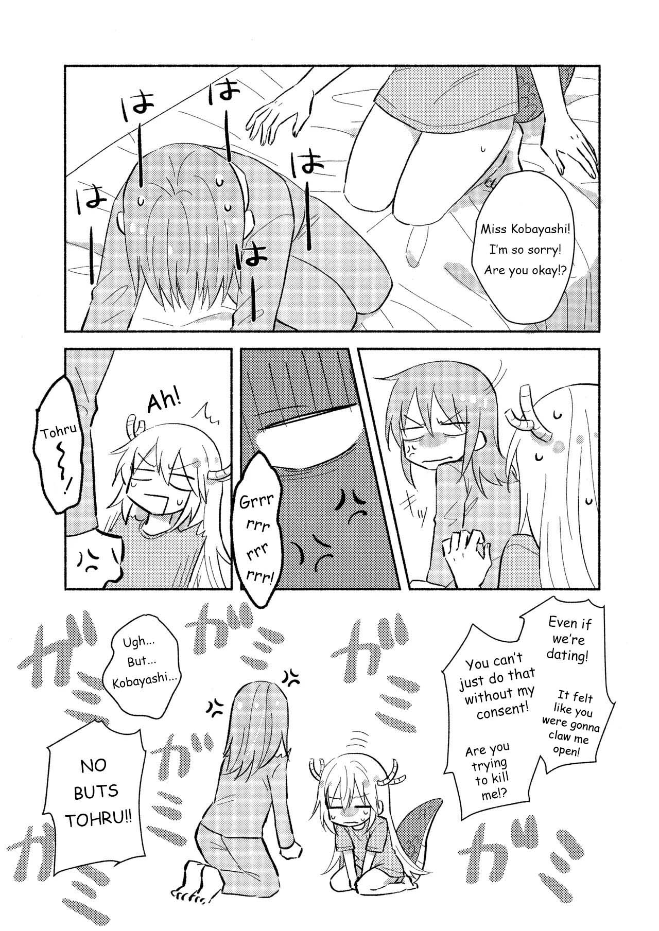 Wanting to do it for the first time with Miss Kobayashi - page 5