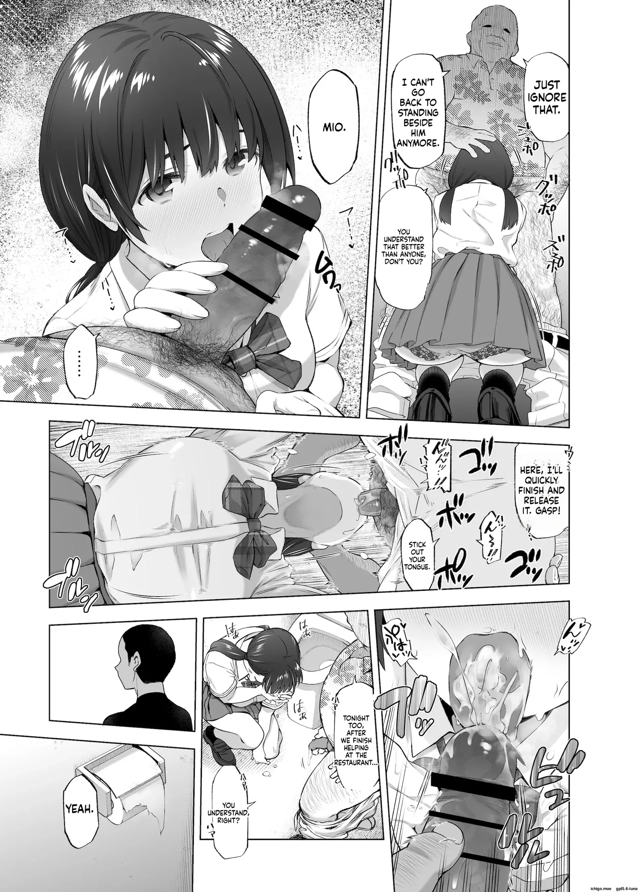 Sakura Saku Chiru Hanabira Tsubomi Hokorobibu ~Ossan no Nikutsubo e to Ochi Hateta Saiai no Osananajimi Yoshioka Mio~ | Sakura Blooming, Petals Falling, Buds Opening ~The Beloved Childhood Friend Yoshioka Mio Who Fell into an Old Man's Meat Pot~ - page 36