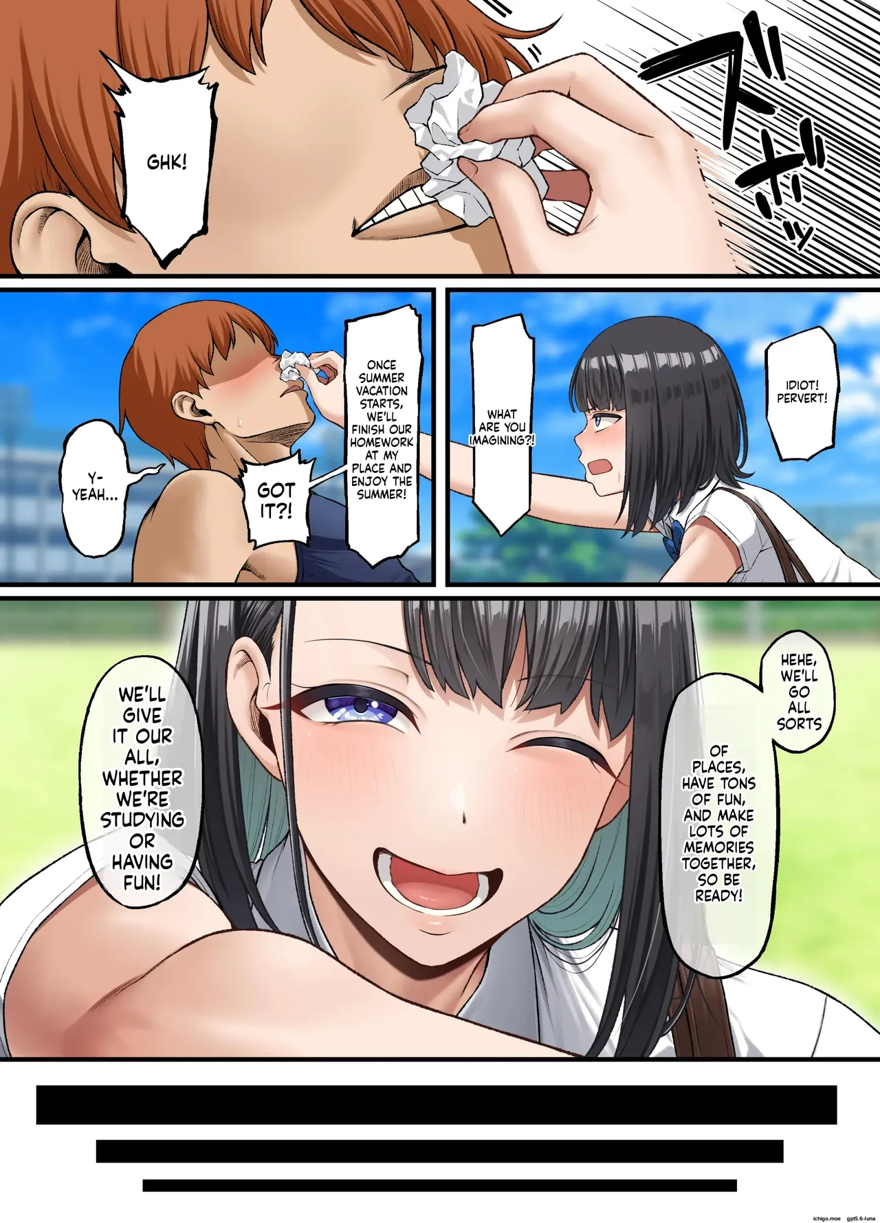 Homestay-chuu no Kokujin Chinpo ni Kanojo ga Mesu Ochi Saserareta Hanashi | The Story of My Girlfriend Falling Under the Spell of a Black Guy While Hosting a Homestay - page 4