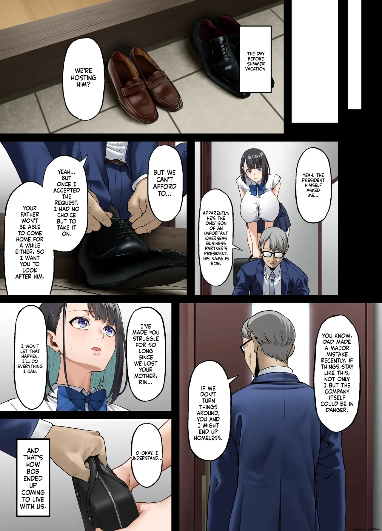 Homestay-chuu no Kokujin Chinpo ni Kanojo ga Mesu Ochi Saserareta Hanashi | The Story of My Girlfriend Falling Under the Spell of a Black Guy While Hosting a Homestay - page 7