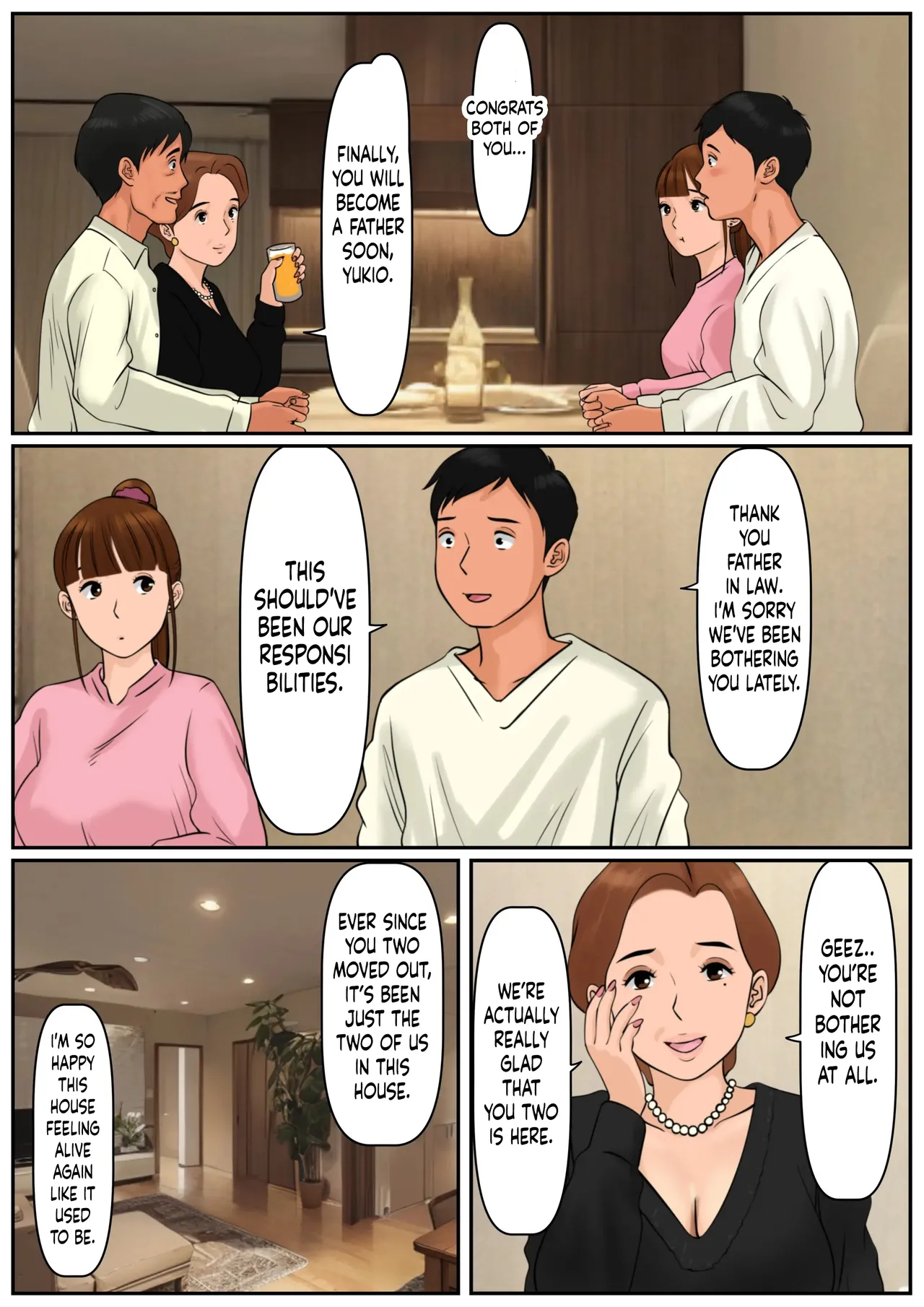 Couldn't Mother in law be "USED"? Oba-san ja Dame Kashira? - page 4