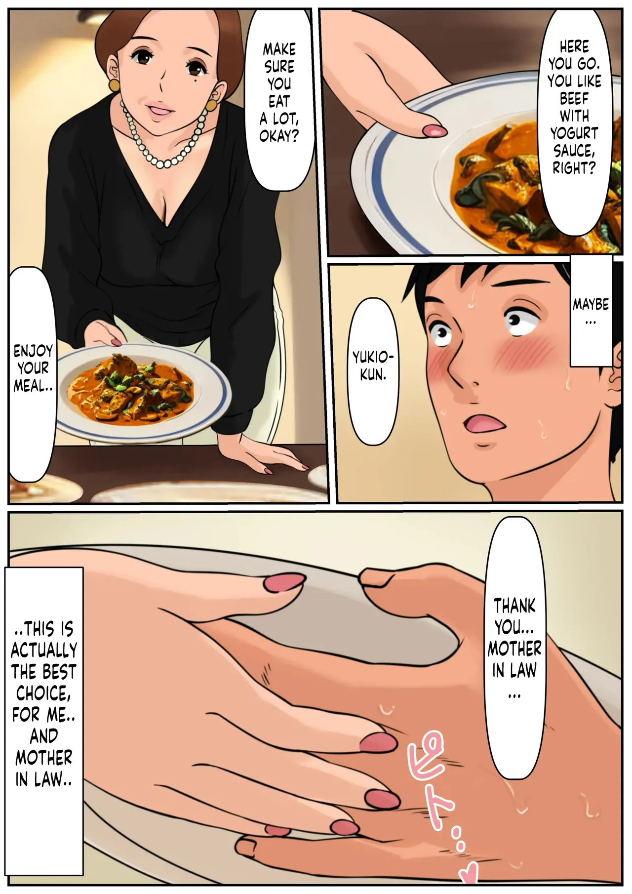 Couldn't Mother in law be "USED"? Oba-san ja Dame Kashira? - page 8