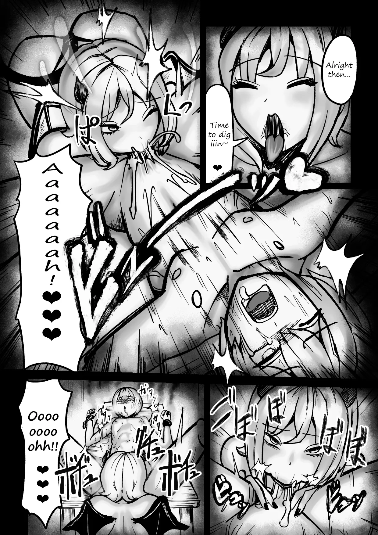 Succubus pin salon~ A story about a hero being captured and reduced to nothing more than a penis to be licked by succubi~ - page 11