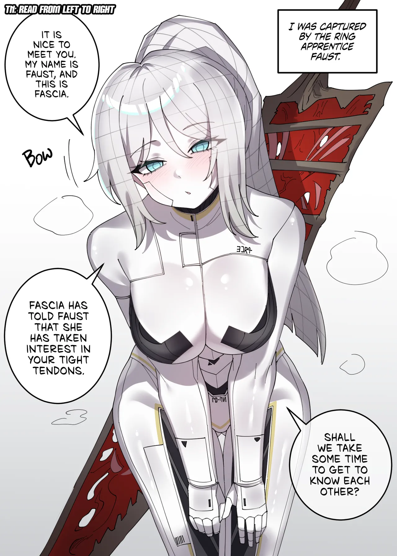 April Reward - Ring Apprentice Faust Comic - page 1