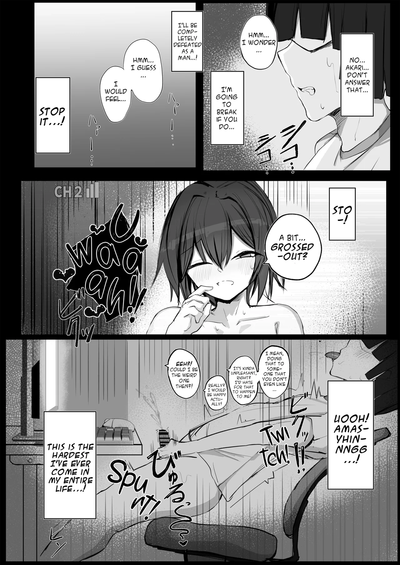 Boyish K-Cup Osananajimi ga InCha no Aitsu to Sex Shiteta | My Boyish, Childhood Friend was Having Sex With That Nobody - page 33
