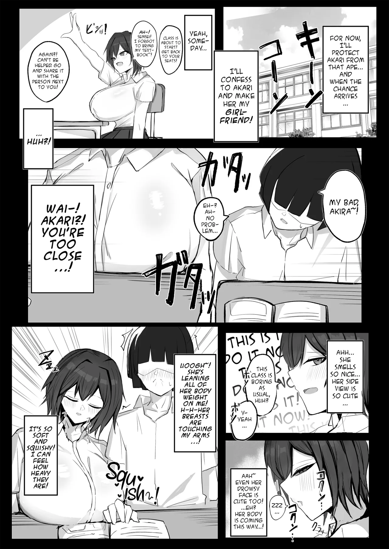 Boyish K-Cup Osananajimi ga InCha no Aitsu to Sex Shiteta | My Boyish, Childhood Friend was Having Sex With That Nobody - page 8
