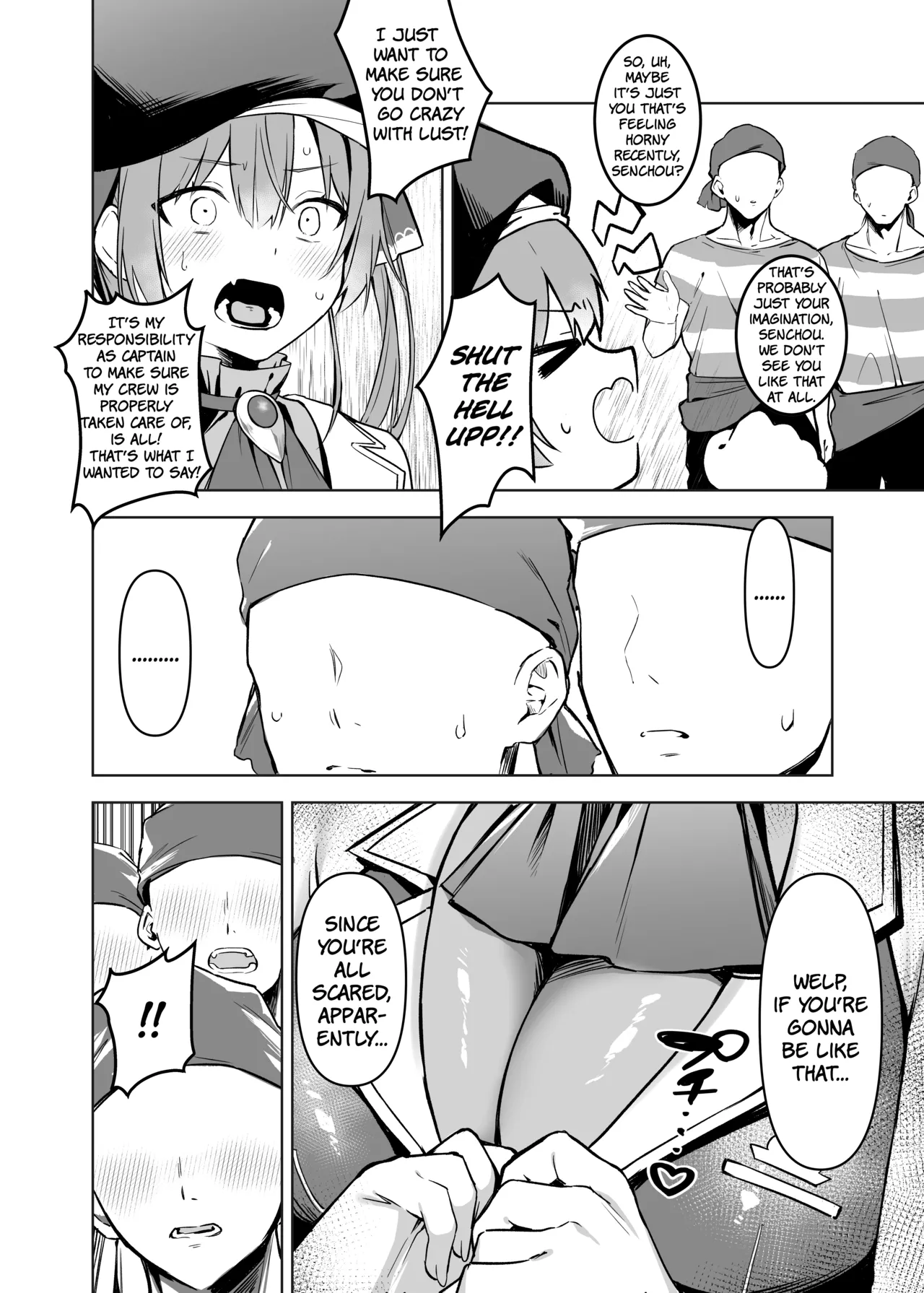 Marine Senchou wa Seishori Shitai | Captain Marine Wants Sexual Treatment! - page 6