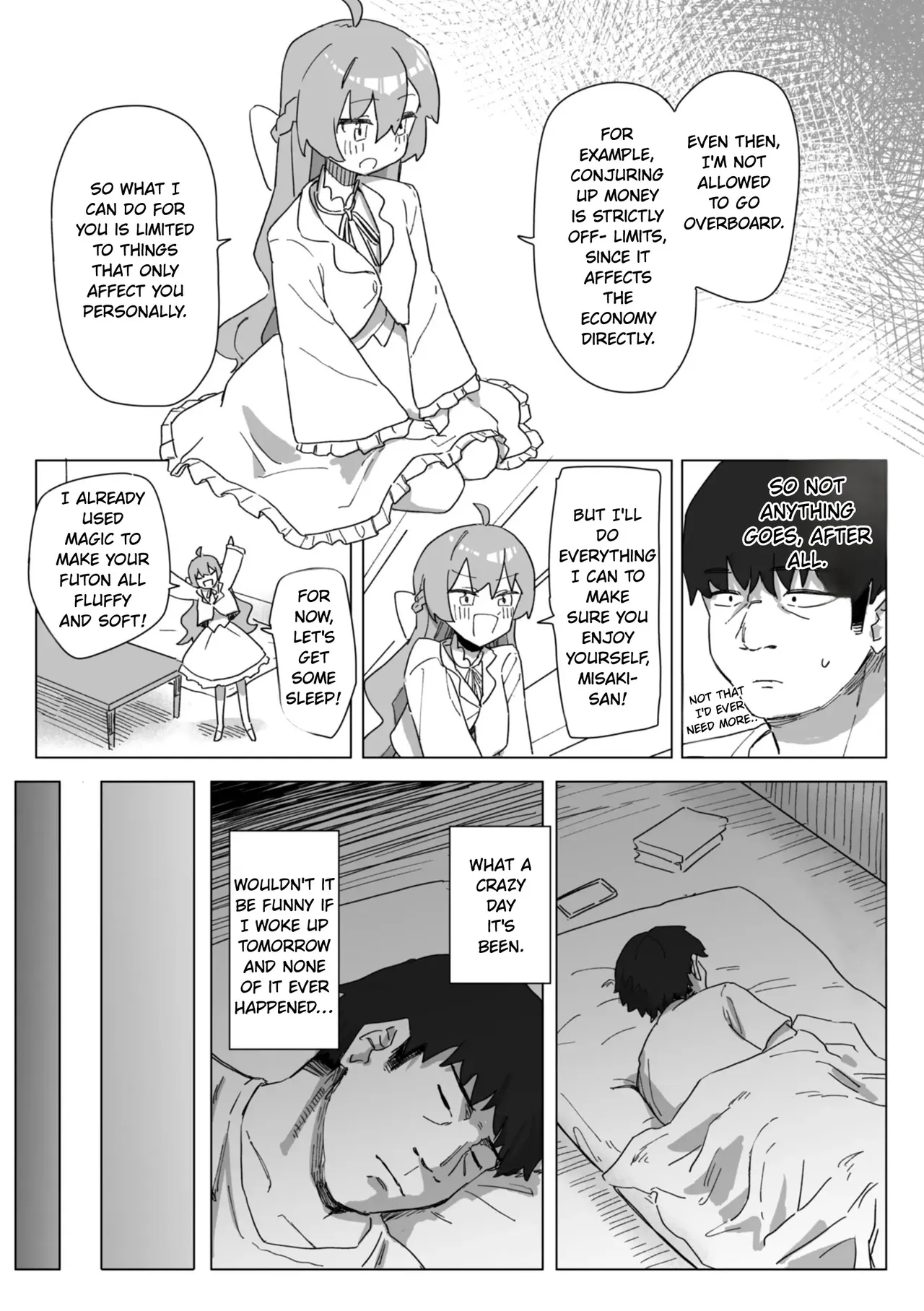 The Magical Girl's Repayment 1 - page 21