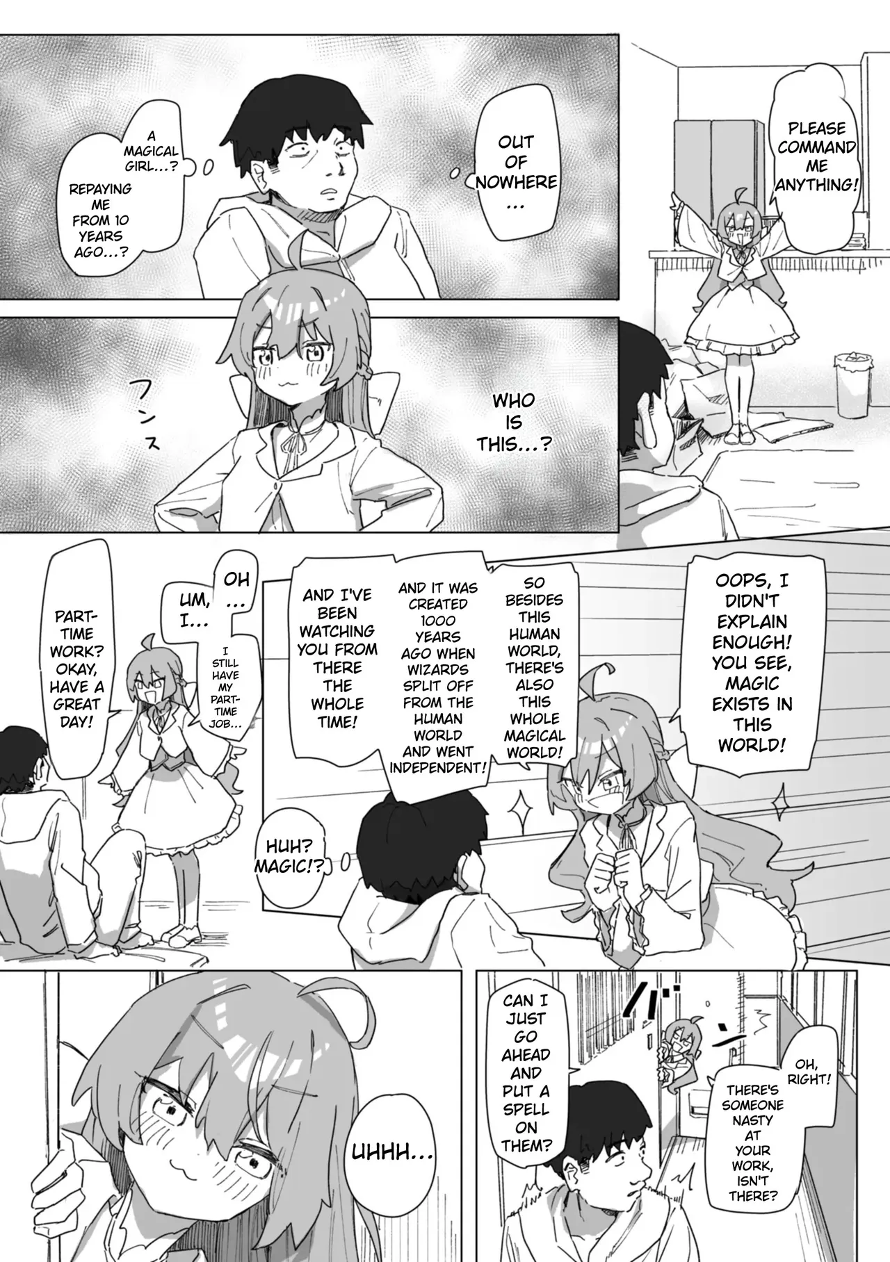 The Magical Girl's Repayment 1 - page 5
