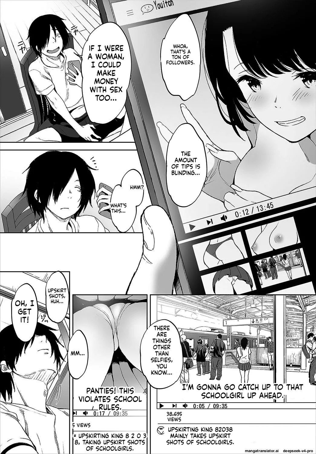 Zessan Haishinchuu Gibo Nikubenki Keikaku! Ch.1-5 - page 5