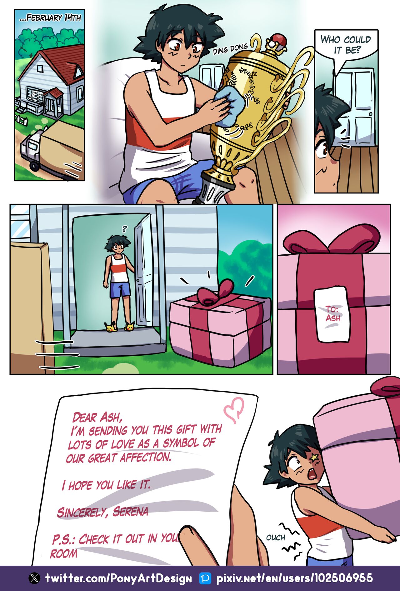 AmourShipping: My favorite chocolate! Serena X Ash - page 3