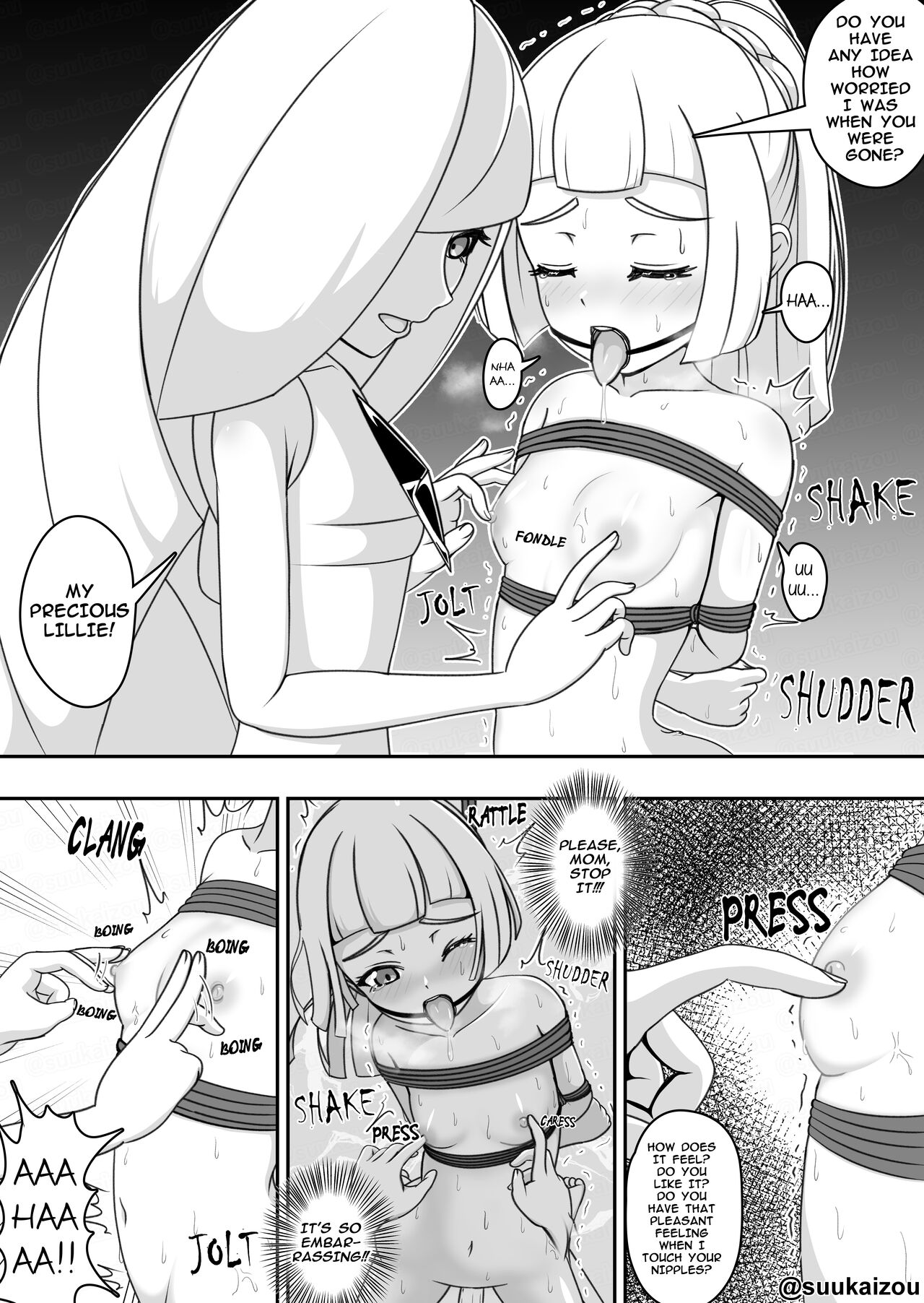 Lillie Gets Spanked By Lusamine - page 2