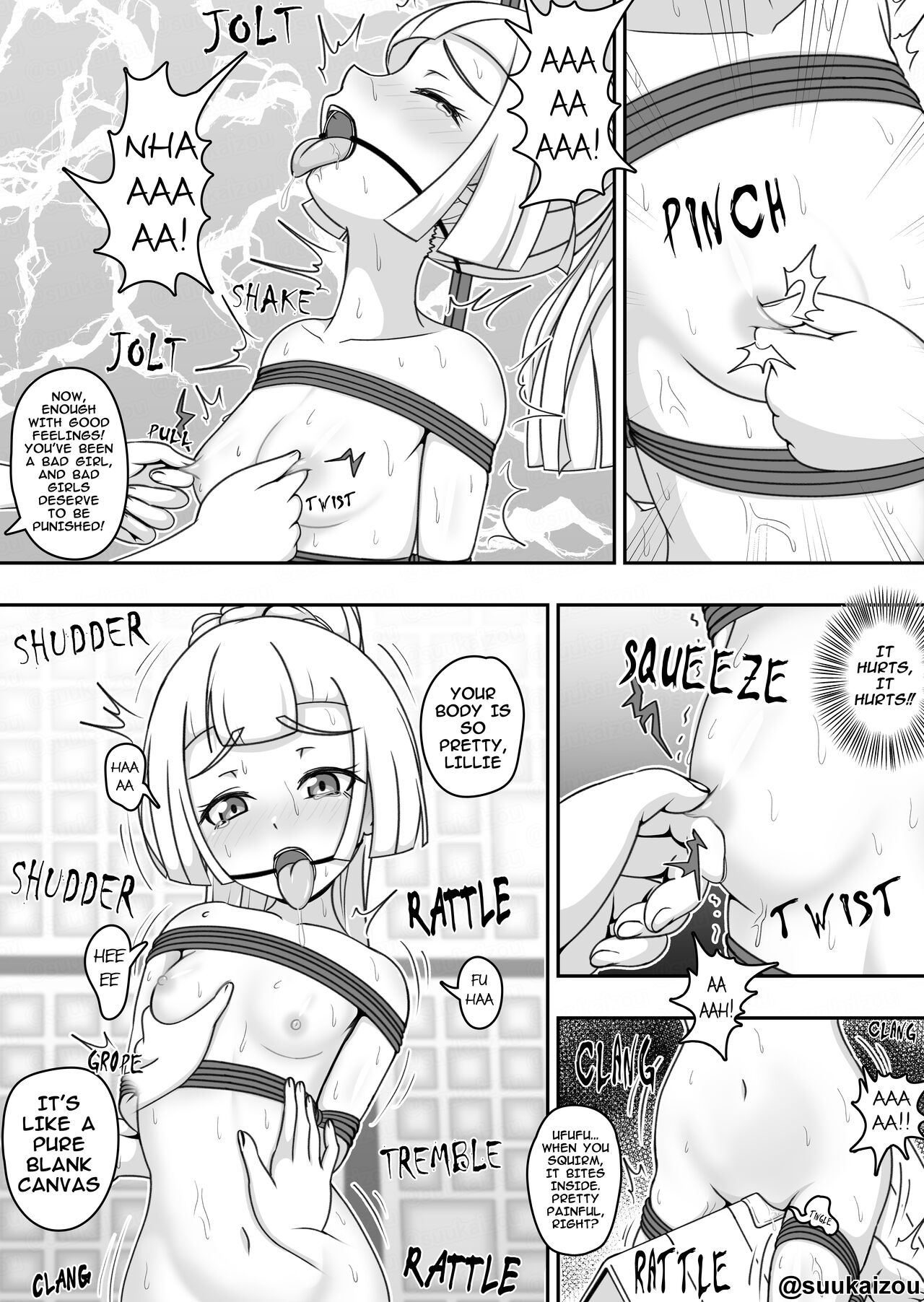 Lillie Gets Spanked By Lusamine - page 3