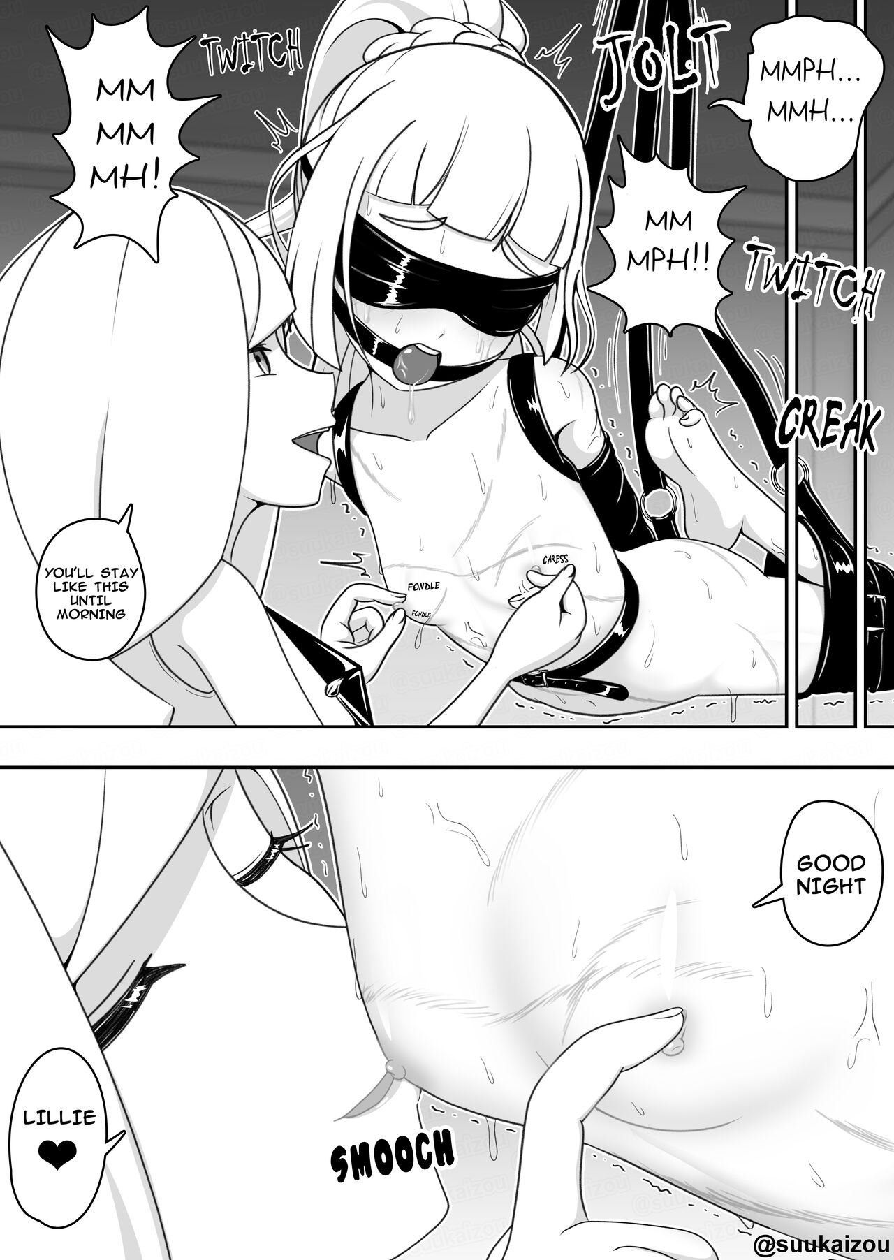 Lillie Gets Spanked By Lusamine - page 9