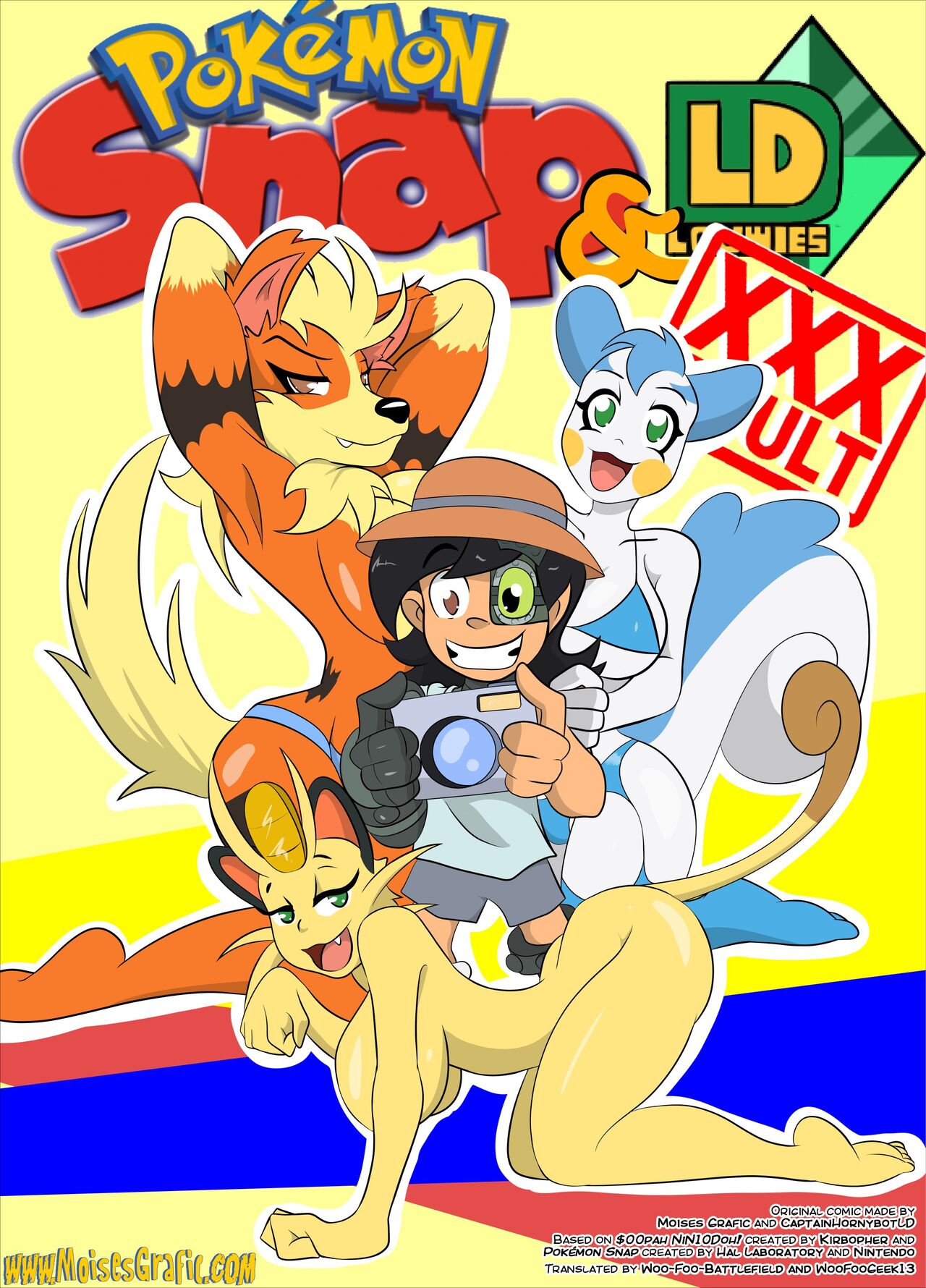 Pokemon Snap XXX comic version - page 1