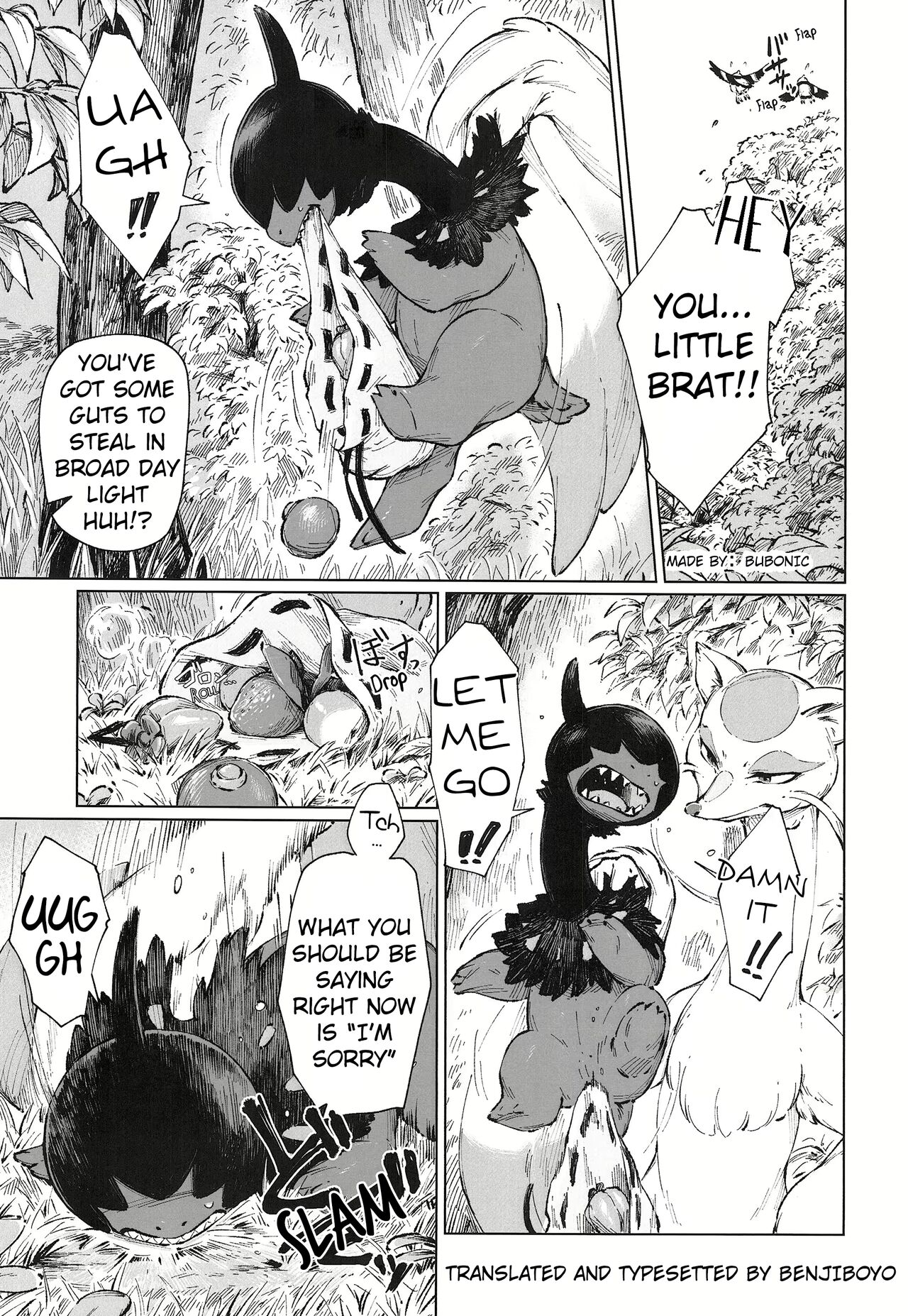 Mienshao Fucks A Thieving Deino - page 1